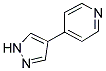 4-(1H-PYRAZOL-4-YL)PYRIDINE Struktur