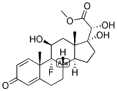 1,4-PREGNADIEN-9-ALPHA-FLUORO-11-BETA, 17,20-ALPHA-TRIOL-3-ONE 21-CARBOXYLIC ACID METHYL ESTER