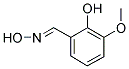 2-HYDROXY-3-METHOXYBENZALDEHYDE OXIME Struktur