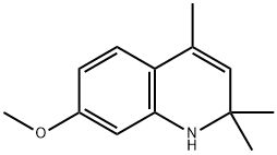 7-METHOXY-2,2,4-TRIMETHYL-1,2-DIHYDROQUINOLINE Structure