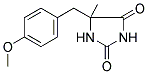 5-METHYL-5-(4'-METHOXYBENZYL)-HYDANTOIN Struktur