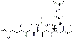 SUC-PHE-ALA-PHE-PNA Struktur