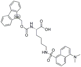 FMOC-LYS(DANSYL)-OH Struktur