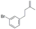 4-(3-BROMOPHENYL)-2-METHYL-1-BUTENE Struktur