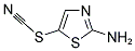 5-THIOCYANATO-THIAZOL-2-YLAMINE Struktur