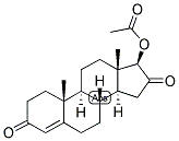 16-KETOTESTOSTERONE ACETATE Struktur