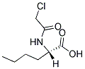 2-[(2-CHLOROACETYL)AMINO]HEXANOIC ACID Struktur