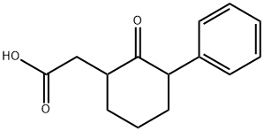 (2-OXO-3-PHENYLCYCLOHEXYL)ACETIC ACID Struktur