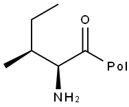 H-ILE-2-CLTRT RESIN Struktur