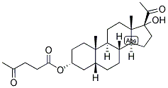 17-ALPHA-HYDROXYPREGNANOLONE HEMISUCCINATE Struktur