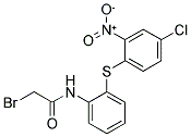 N1-(2-[(4-CHLORO-2-NITROPHENYL)THIO]PHENYL)-2-BROMOACETAMIDE Struktur