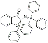 2-BENZYL-2-[(1,1,1-TRIPHENYL-LAMBDA5-PHOSPHANYLIDENE)AMINO]-2,3-DIHYDROBENZO[B]FURAN-3-ONE Struktur