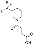 (2E)-4-OXO-4-[3-(TRIFLUOROMETHYL)PIPERIDIN-1-YL]BUT-2-ENOIC ACID Struktur