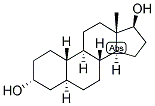 5-ALPHA-ESTRAN-3-ALPHA, 17-BETA-DIOL Struktur