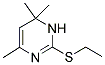 2-(ETHYLSULFANYL)-4,6,6-TRIMETHYL-1,6-DIHYDROPYRIMIDINE Struktur