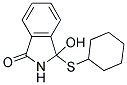 1-(CYCLOHEXYLTHIOL)PHTHALIMIDE Struktur