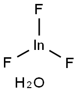 INDIUM FLUORIDE, HYDROUS Struktur