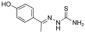 (1E)-1-(4-HYDROXYPHENYL)ETHAN-1-ONE THIOSEMICARBAZONE Struktur