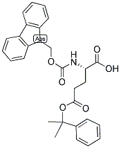 FMOC-GLU(O-2-PHIPR)-OH Struktur