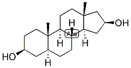 5-ALPHA-ANDROSTAN-3-BETA, 16-BETA-DIOL Struktur