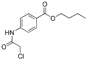 BUTYL 4-[(CHLOROACETYL)AMINO]BENZOATE Struktur