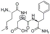 H-MET-ASP-PHE-NH2 Struktur