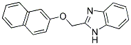 2-[(2-NAPHTHYLOXY)METHYL]-1H-BENZIMIDAZOLE Struktur