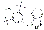 4-BENZOTRIAZOL-1-YLMETHYL-2,6-DI-TERT-BUTYL-PHENOL Struktur