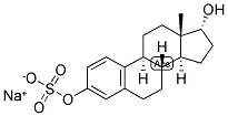 1,3,5(10)-ESTRATRIEN-3,17ALPHA-DIOL 3-SULFATE SODIUM Struktur