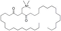 1,2-DIPALMITOYL-3-TRIMETHYLAMMONIUM-PROPANE Struktur