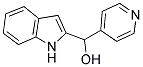 1H-INDOL-2-YL(4-PYRIDINYL)METHANOL Struktur