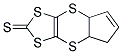 5,7A-DIHYDRO-4AH-CYCLOPENTA[B][1,3]DITHIOLO[4,5-E][1,4]DITHIINE-2-THIONE Struktur