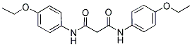 N,N'-BIS-(4-ETHOXY-PHENYL)-MALONAMIDE Struktur