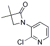 1-(2-CHLORO-3-PYRIDINYL)-3,3-DIMETHYL-2-AZETANONE