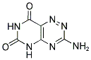 3-AMINOPYRIMIDO[4,5-E][1,2,4]TRIAZINE-6,8(5H,7H)-DIONE Struktur