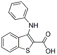 3-PHENYLAMINOBENZO[B]THIOPHENE-2-CARBOXYLIC ACID Struktur