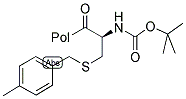 BOC-CYS(PMEBZL)-PAM RESIN Struktur