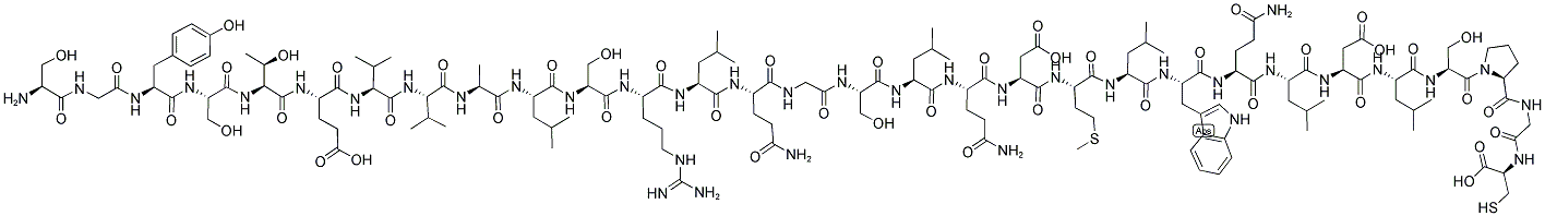 LEPTIN (138-167) (HUMAN) Struktur