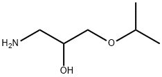 1-AMINO-3-ISOPROPOXY-PROPAN-2-OL Struktur