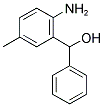 (2-AMINO-5-METHYL-PHENYL)-PHENYL-METHANOL Struktur