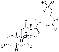 TAURODEHYDROCHOLIC ACID Struktur