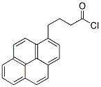 1-PYRENEBUTYRYL CHLORIDE Struktur