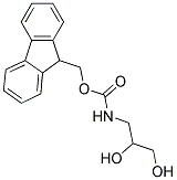 FMOC-(RS)-3-AMINO-1,2-PROPANEDIOL Struktur