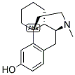 1,3,4,9,10,10A-HEXAHYDRO-6-HYDROXY-2H-10,4A-(IMINOETHANO)-11-METHYLPHENANTHRENE Struktur