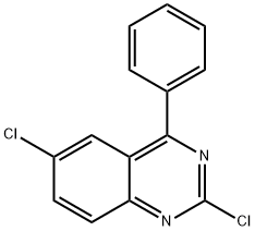 2,6-DICHLORO-4-PHENYL-QUINAZOLINE Struktur