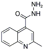 2-METHYL-QUINOLINE-4-CARBOXYLIC ACID HYDRAZIDE Struktur