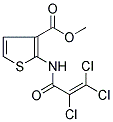 METHYL 2-[(2,3,3-TRICHLOROACRYLOYL)AMINO]THIOPHENE-3-CARBOXYLATE Struktur