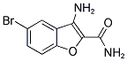 3-AMINO-5-BROMO-BENZOFURAN-2-CARBOXYLIC ACID AMIDE Struktur