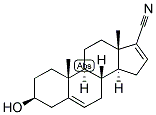 5,16-ANDROSTADIEN-17-CYANO-3-BETA-OL Struktur