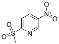 5-NITRO-2-(METHYLSULFONYL)PYRIDINE Struktur